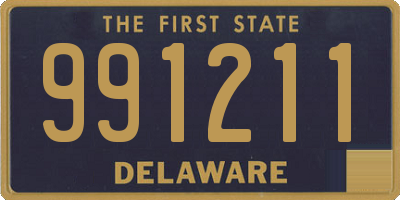 DE license plate 991211