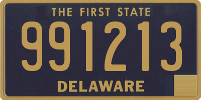 DE license plate 991213