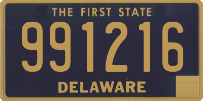 DE license plate 991216