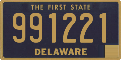 DE license plate 991221