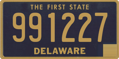 DE license plate 991227