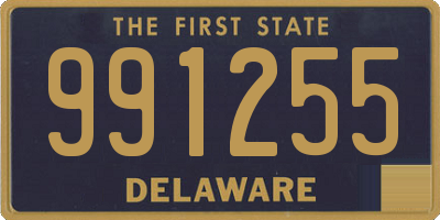 DE license plate 991255