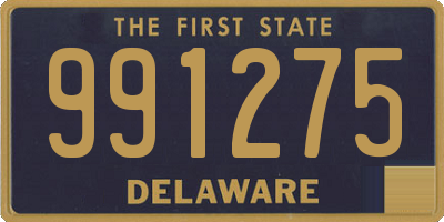 DE license plate 991275