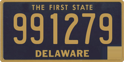 DE license plate 991279