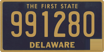 DE license plate 991280