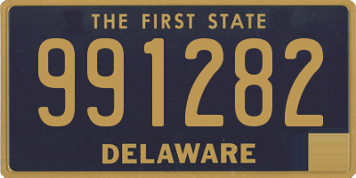 DE license plate 991282