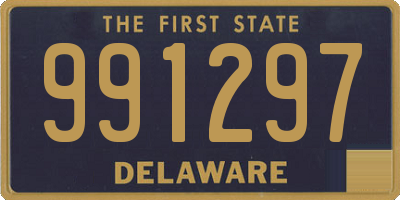 DE license plate 991297