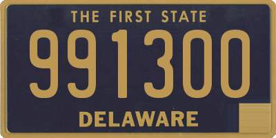 DE license plate 991300