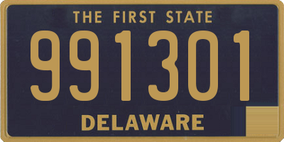 DE license plate 991301