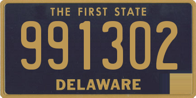 DE license plate 991302