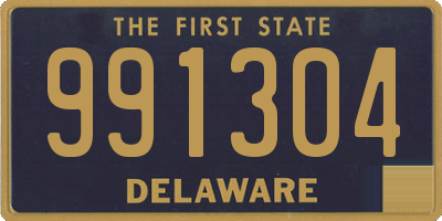 DE license plate 991304