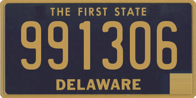 DE license plate 991306