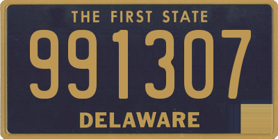 DE license plate 991307