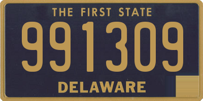 DE license plate 991309