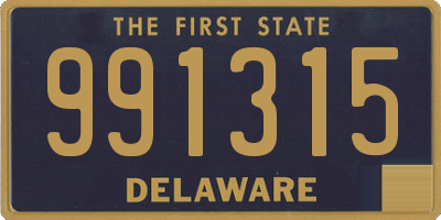 DE license plate 991315