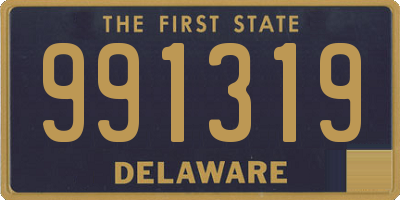 DE license plate 991319