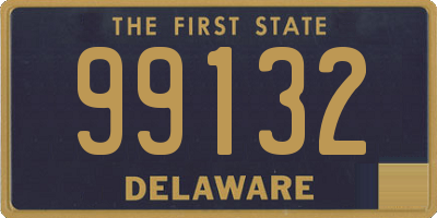 DE license plate 99132