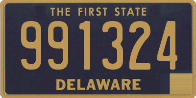 DE license plate 991324