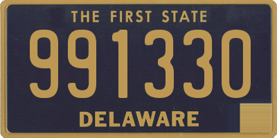 DE license plate 991330