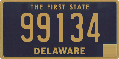 DE license plate 99134