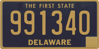 DE license plate 991340