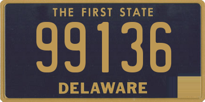 DE license plate 99136