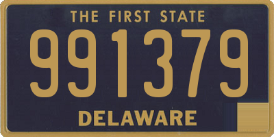 DE license plate 991379