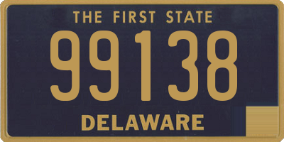 DE license plate 99138