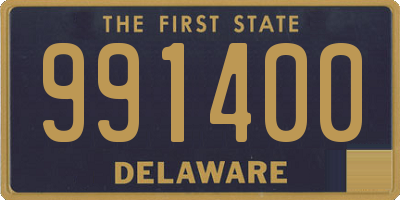 DE license plate 991400