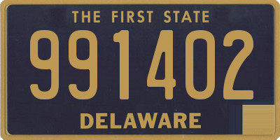 DE license plate 991402