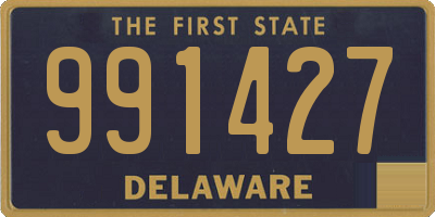 DE license plate 991427