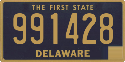 DE license plate 991428