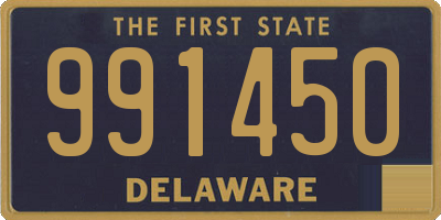 DE license plate 991450