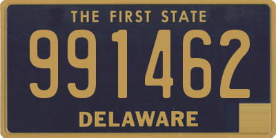 DE license plate 991462