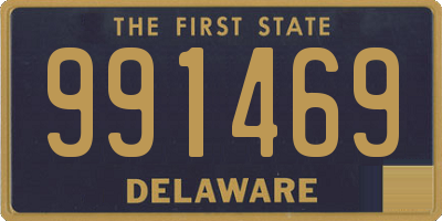 DE license plate 991469