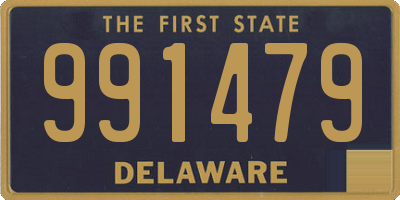 DE license plate 991479