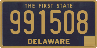 DE license plate 991508