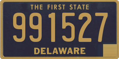 DE license plate 991527