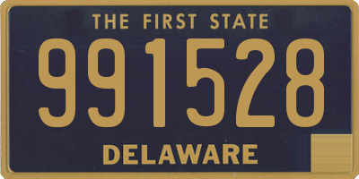 DE license plate 991528
