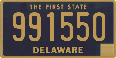 DE license plate 991550