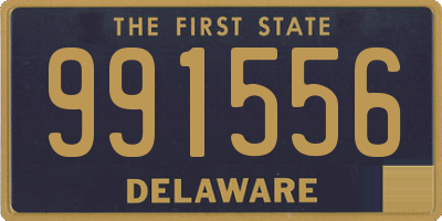 DE license plate 991556