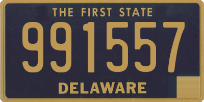 DE license plate 991557