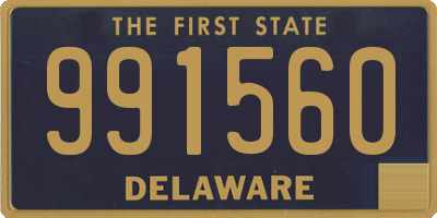 DE license plate 991560