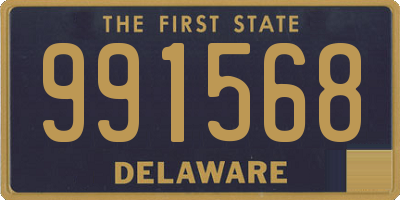 DE license plate 991568