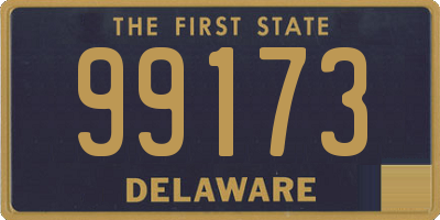 DE license plate 99173