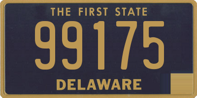 DE license plate 99175