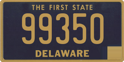 DE license plate 99350