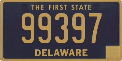 DE license plate 99397