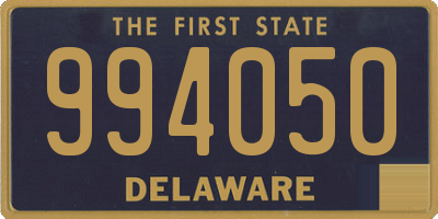 DE license plate 994050