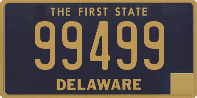 DE license plate 99499